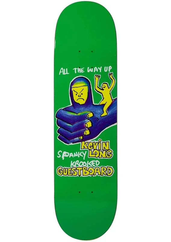 Krooked Unisex Spanky Guest Pro True Fit Skateboard Deck sold by Prfo