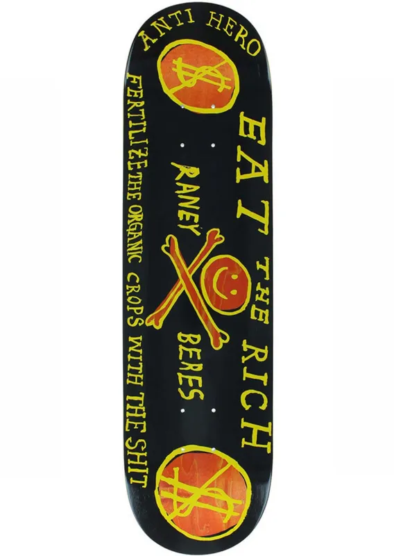 AntiHero Unisex Chapman Eat The Rich Skateboard Deck sold by Prfo