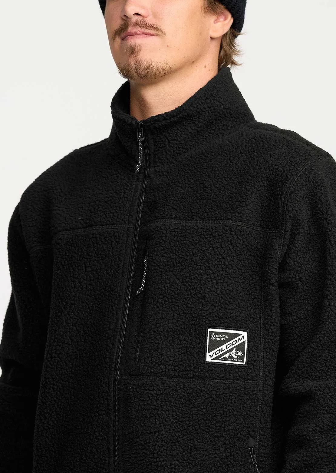 Volcom Men's Nelson Sherpa Full-Zip Fleece sold by Prfo product image thumbnail 4