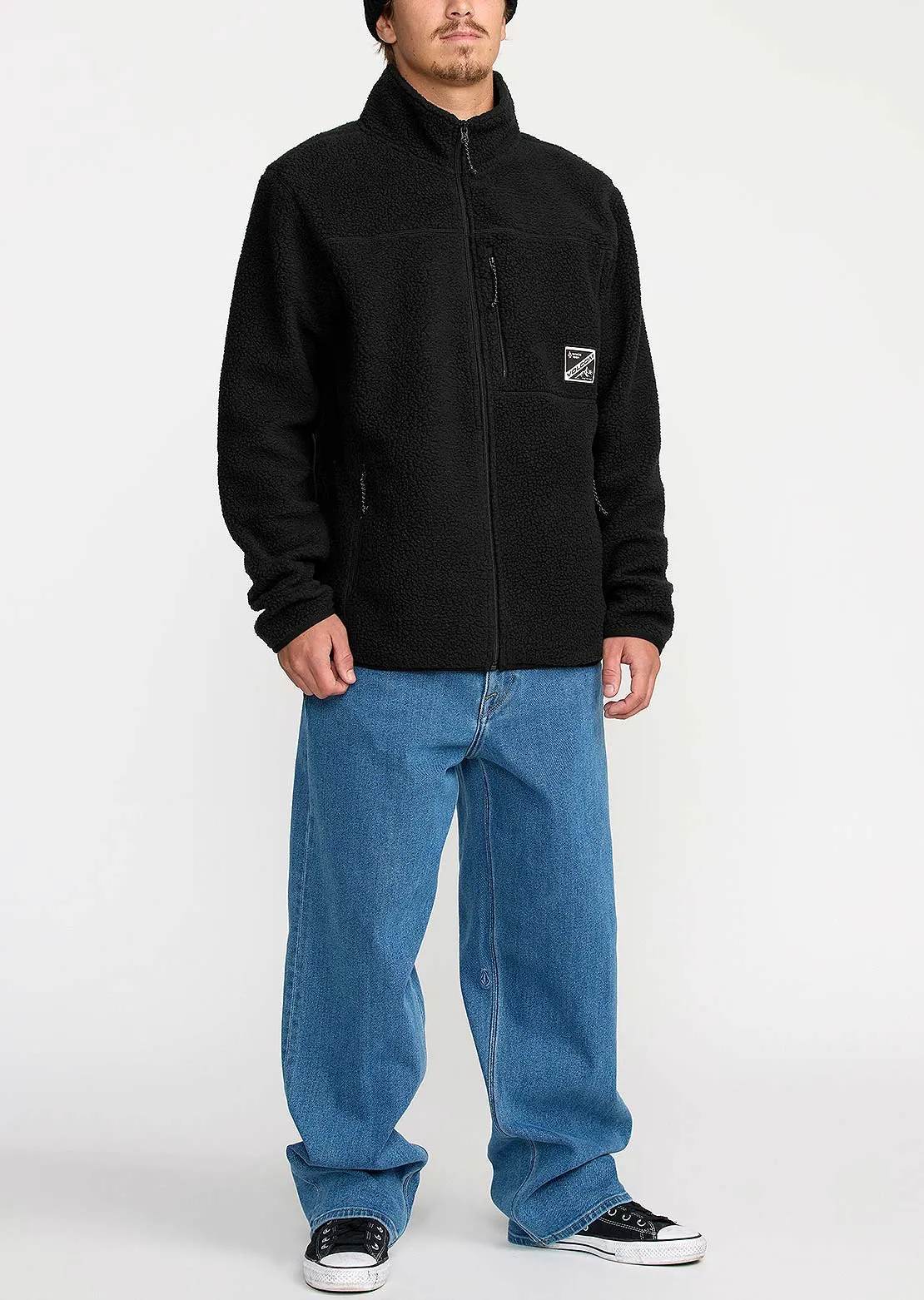 Volcom Men's Nelson Sherpa Full-Zip Fleece sold by Prfo product image thumbnail 3