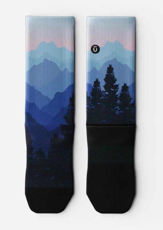 Outway Unisex Dreamline Summit Crew Socks made by Prfo