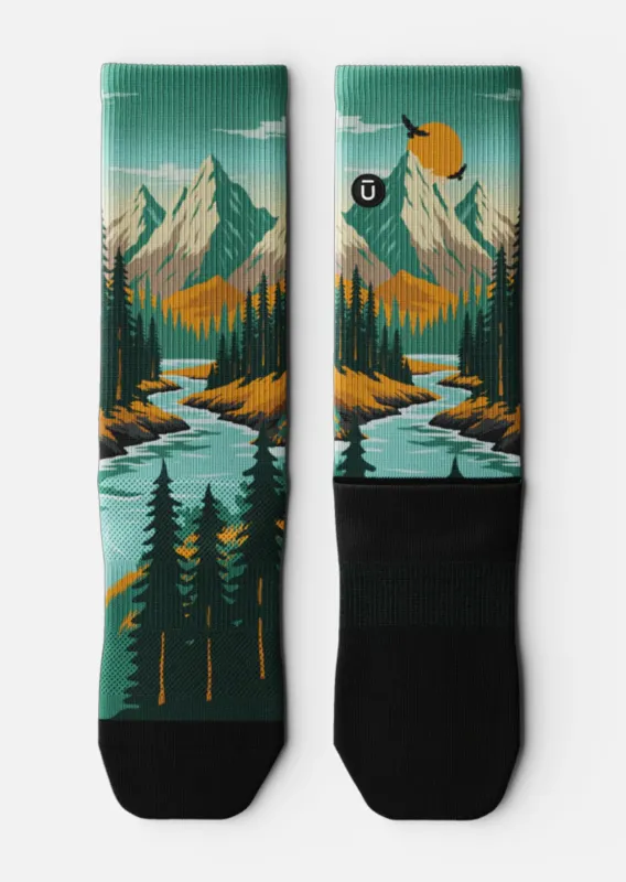 Outway Unisex Terrapath Crew Socks sold by Prfo