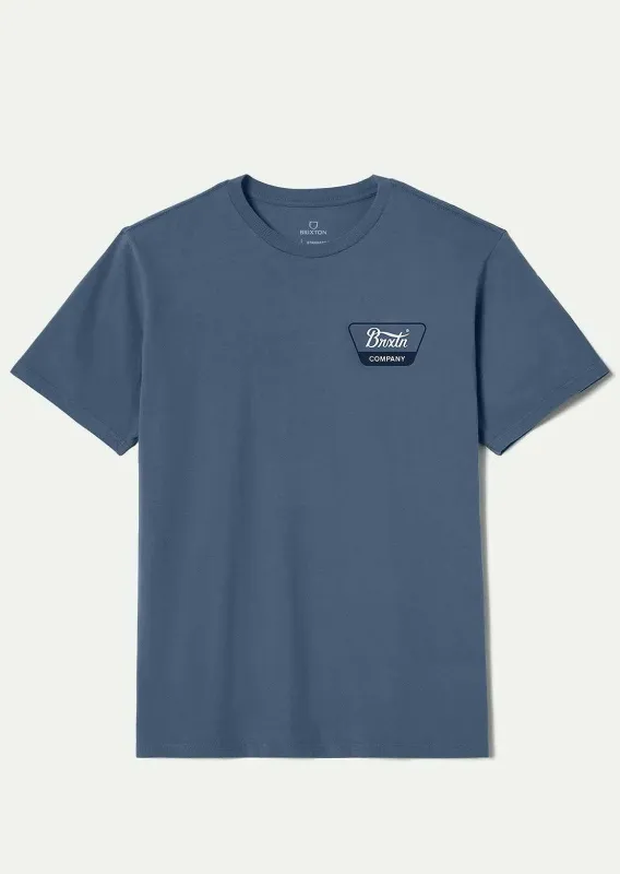 Brixton Men's Linwood Standard T-Shirt sold by Prfo
