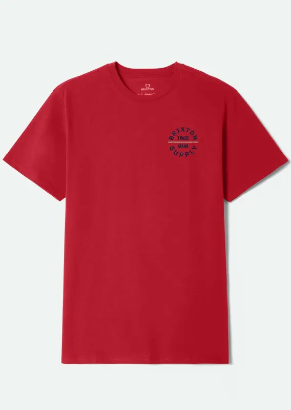 Brixton Men's Oath V Standard T-Shirt sold by Prfo