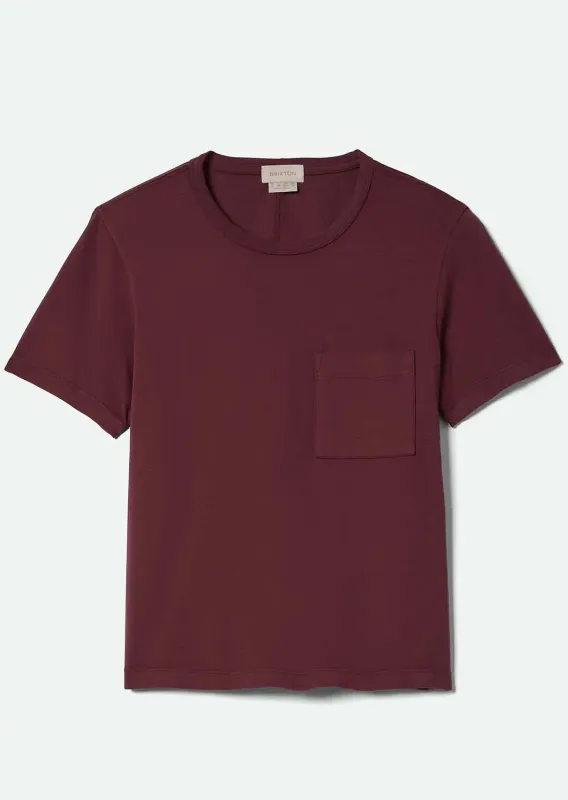Brixton Women's Carefree Organic Garment Dyed Perfect T-Shirt made by Brixton