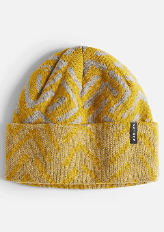Autumn Men's Geo Beanie sold by Prfo