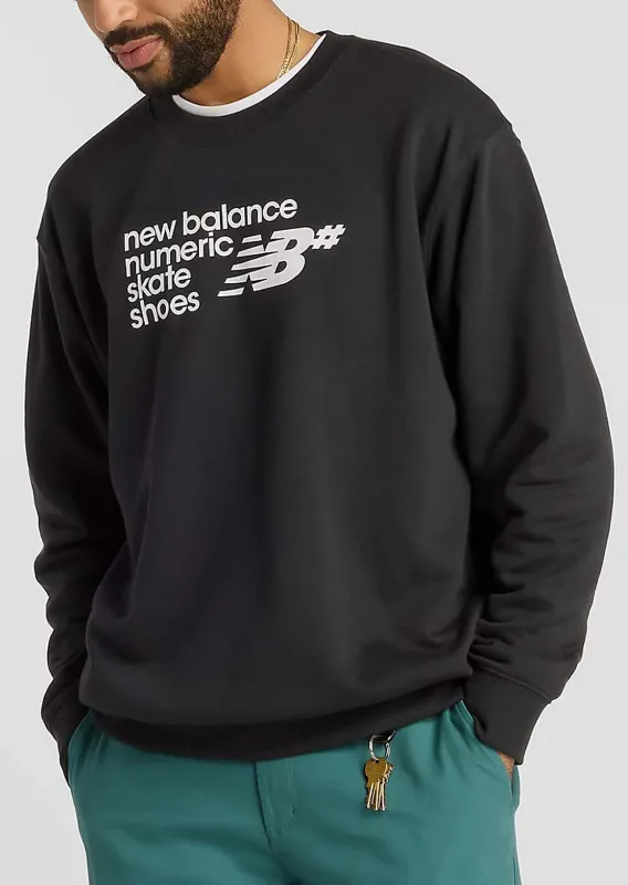 New Balance Numeric Men's French Terry Crewneck Sweatshirt sold by Prfo