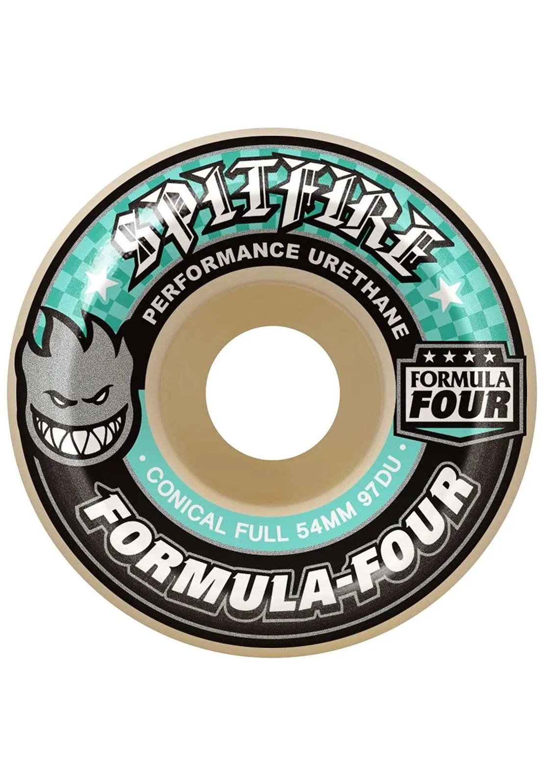 Spitfire Unisex F4 97 Conical Full Skateboard Wheels sold by Prfo