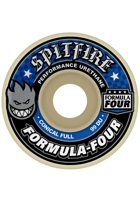 Spitfire Unisex F4 99 Conical Full Skateboard Wheels sold by Prfo