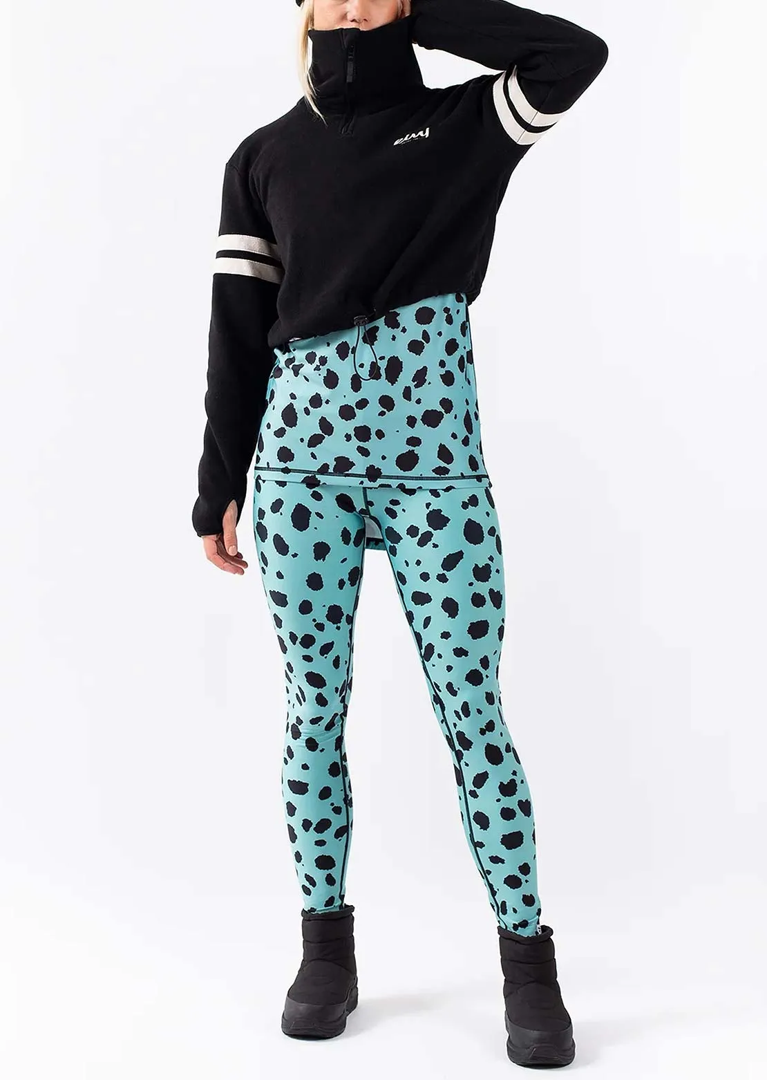 Eivy Women's Peg Zip Cropped Fleece sold by Prfo product image thumbnail 4