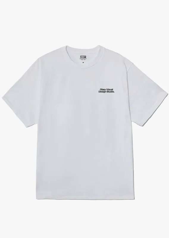 Obey Men's Visual Design Studio T-Shirt made by Obey
