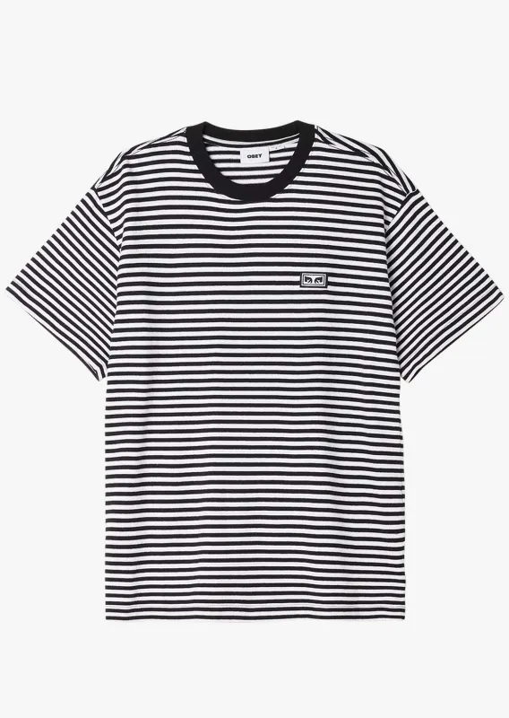 Obey Men's Established Works Eyes Stripe T-Shirt sold by Prfo
