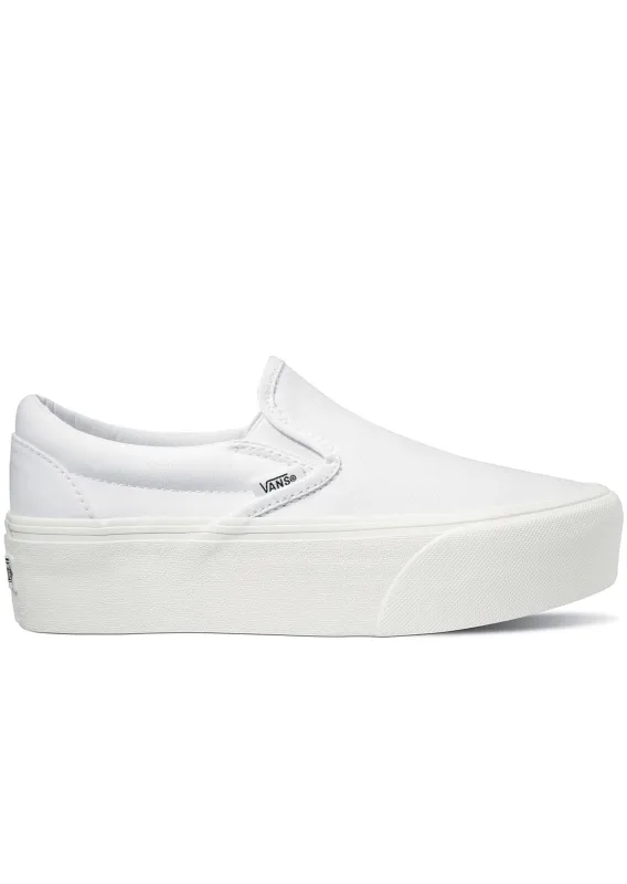 Vans Unisex Classic Slip-On Stackform Shoes sold by Prfo