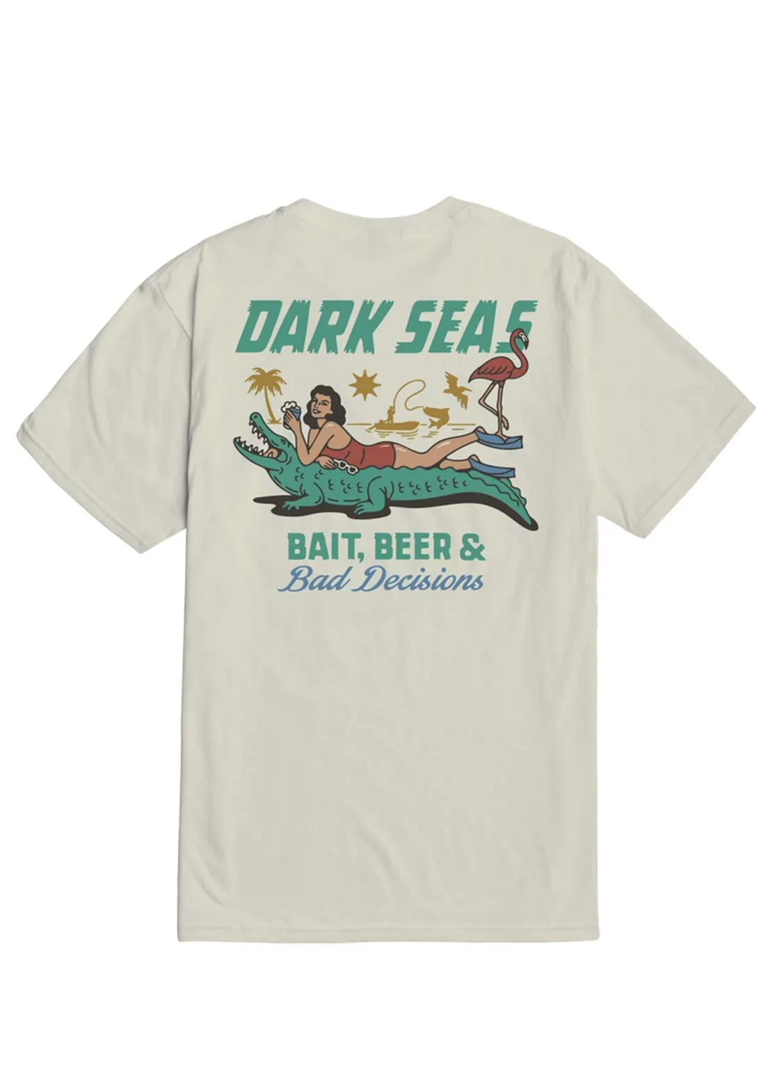 Dark Seas Men's Bad Decisions T-Shirt sold by Prfo product image thumbnail 2