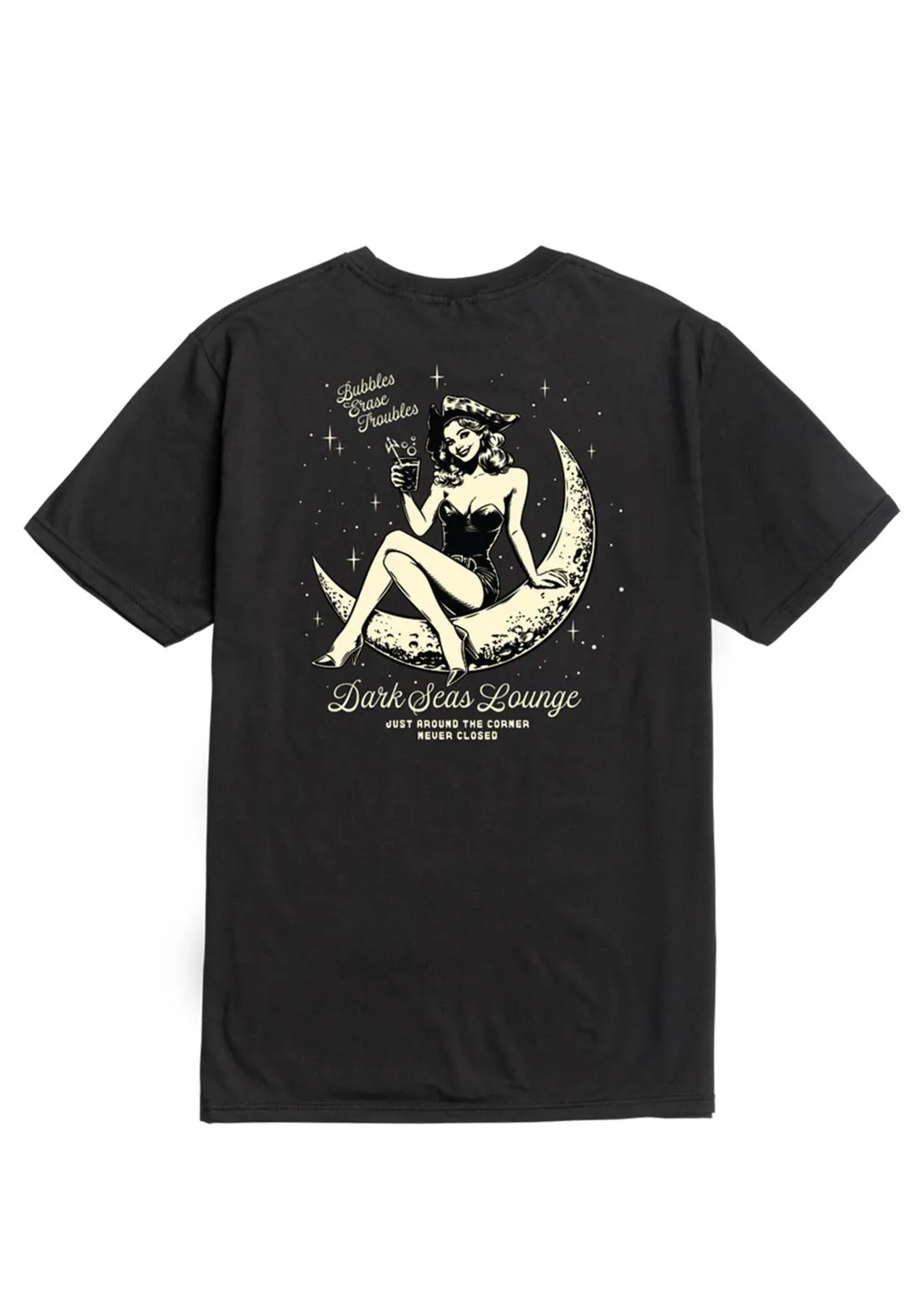Dark Seas Men's Moon Maiden T-Shirt sold by Prfo product image thumbnail 2