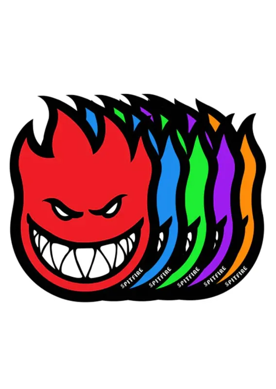 Spitfire Unisex Fireball Bighead LG Sticker made by Spitfire