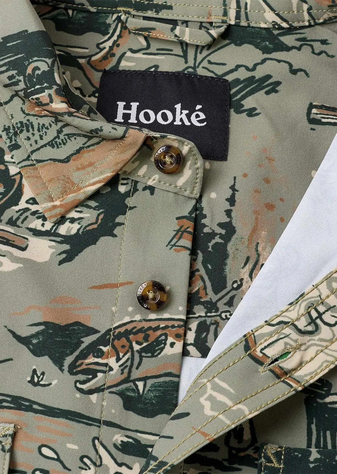 Hooké Men's Weekender Button Up Shirt sold by Prfo product image thumbnail 4