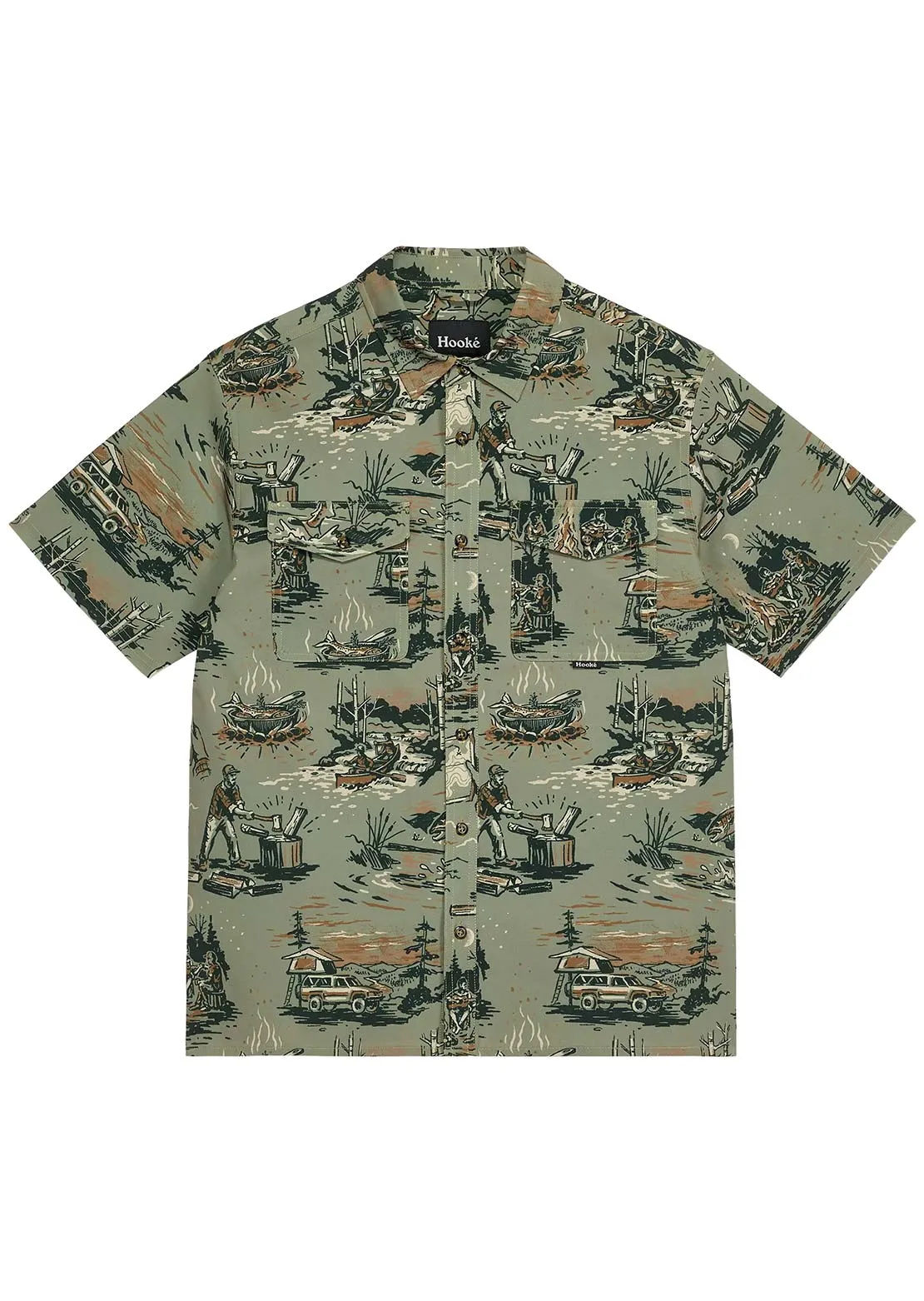 Hooké Men's Weekender Button Up Shirt sold by Prfo