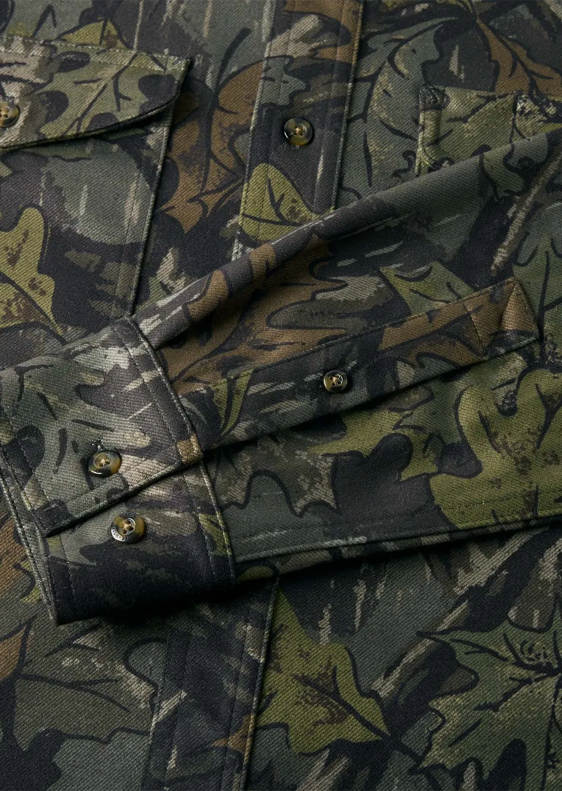 Hooké Men's Forest Camo Flannel Button Up Shirt sold by Prfo product image thumbnail 3
