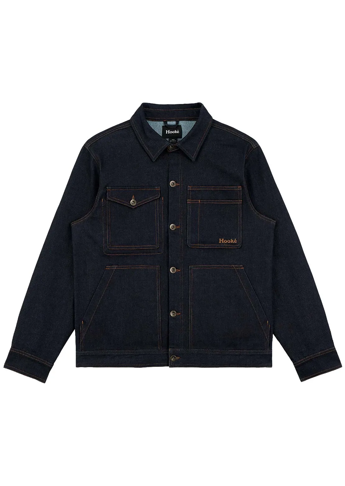 Hooké Men's Denim Trucker Work Jacket sold by Prfo