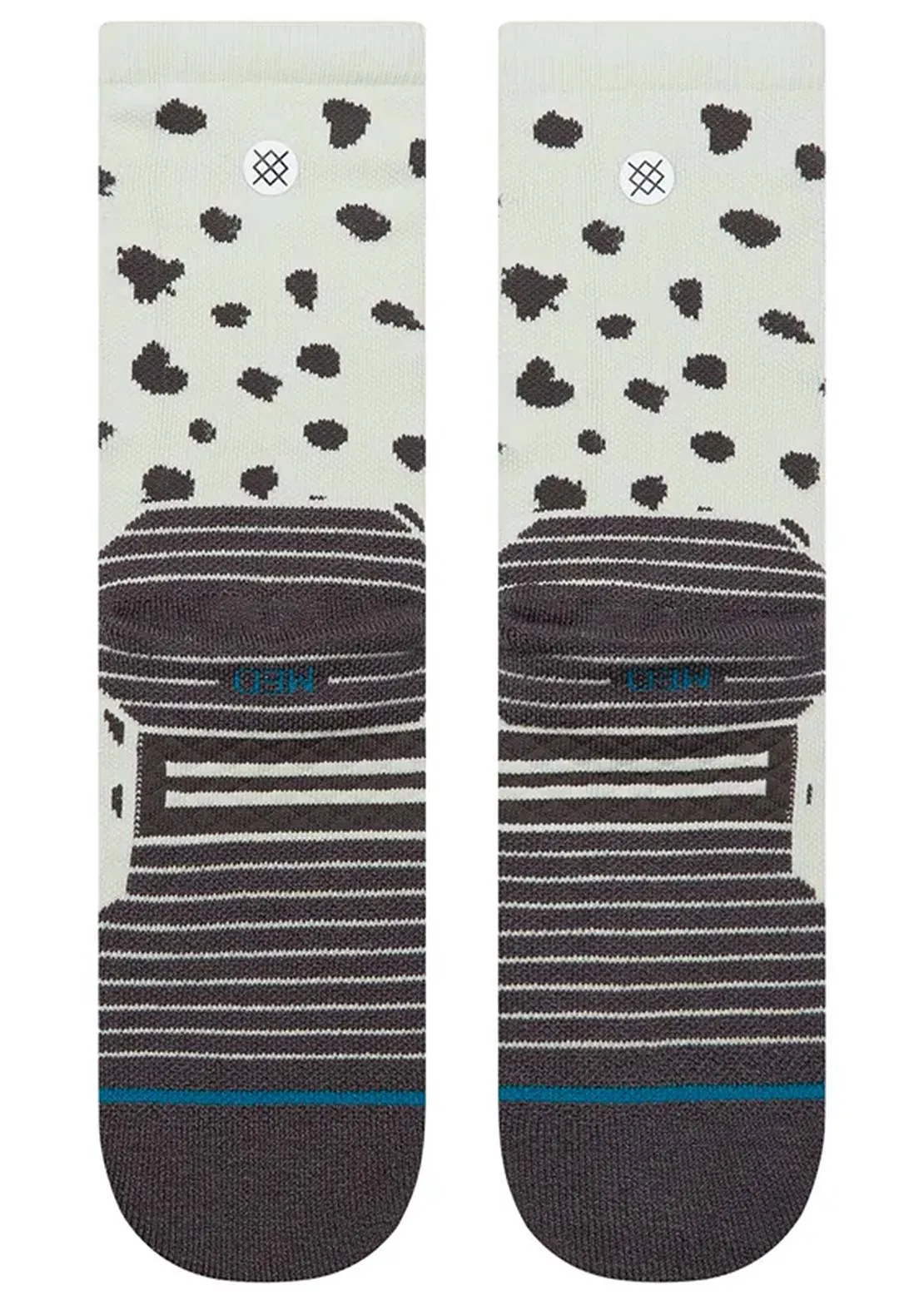Stance Women's Athl Leopard Mid Crew Socks sold by Prfo product image thumbnail 3