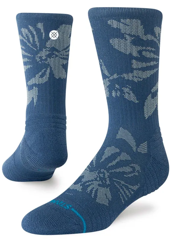 Stance Unisex Athl Flora Scan Mid Ribbed Crew Socks sold by Prfo