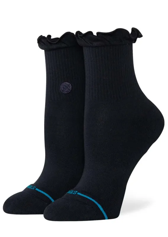 Stance Women's Ruffle Icon Quarter Socks sold by Prfo