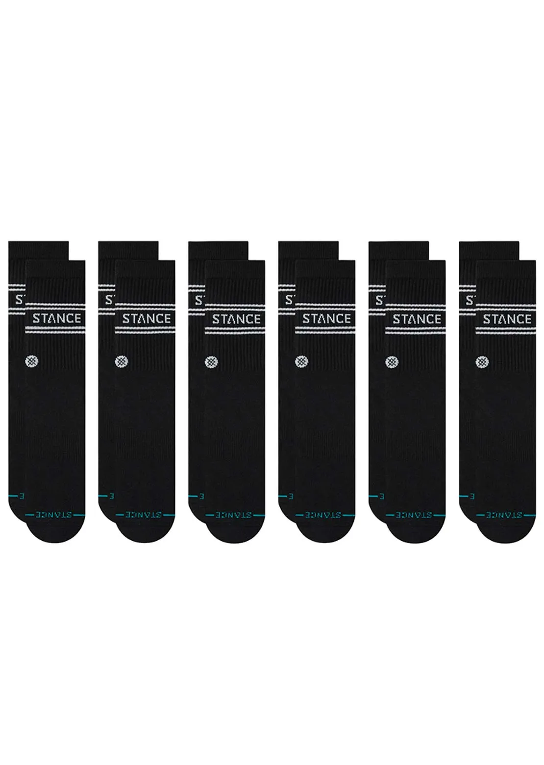 Stance Unisex Vital Crew Socks - 6 Pack sold by Prfo