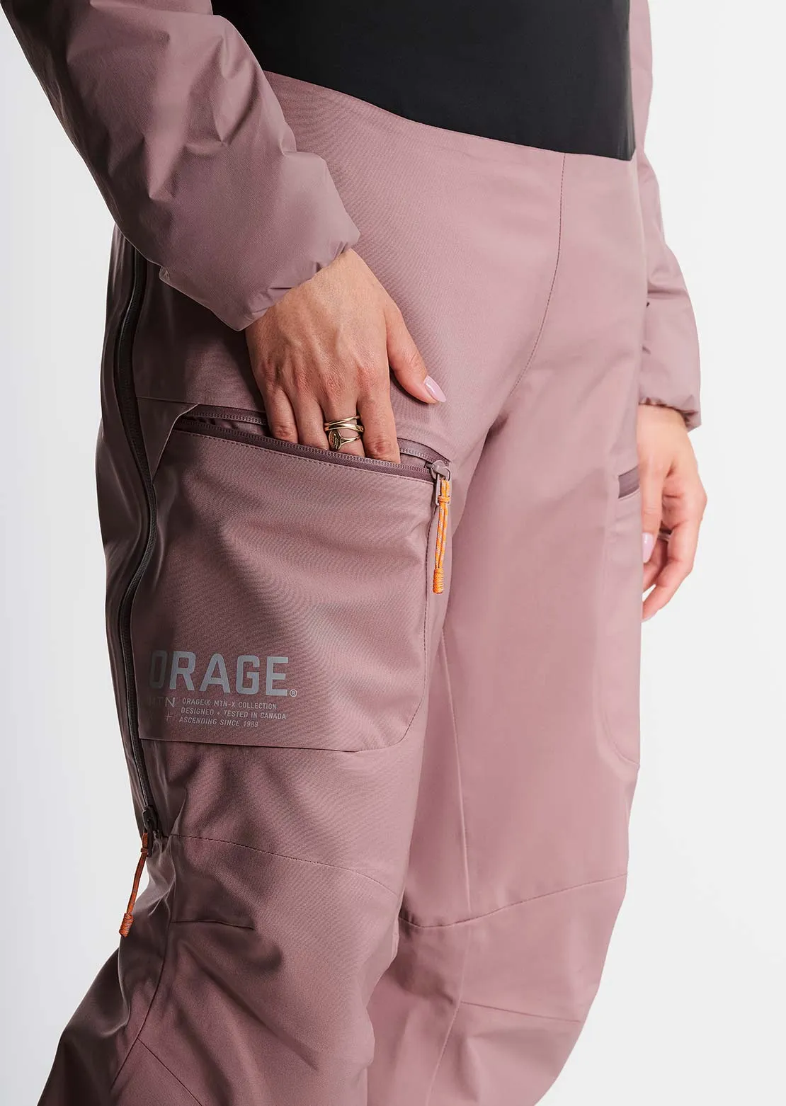 Orage Women's MTN-X Cliff 3L Bib Pants sold by Prfo product image thumbnail 5