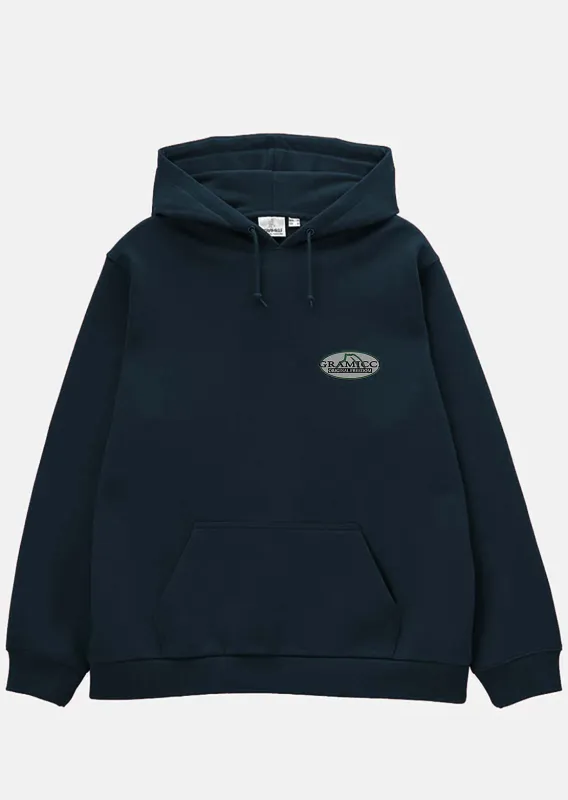 Gramicci Men's Half Dome Hooded Sweatshirt made by Gramicci