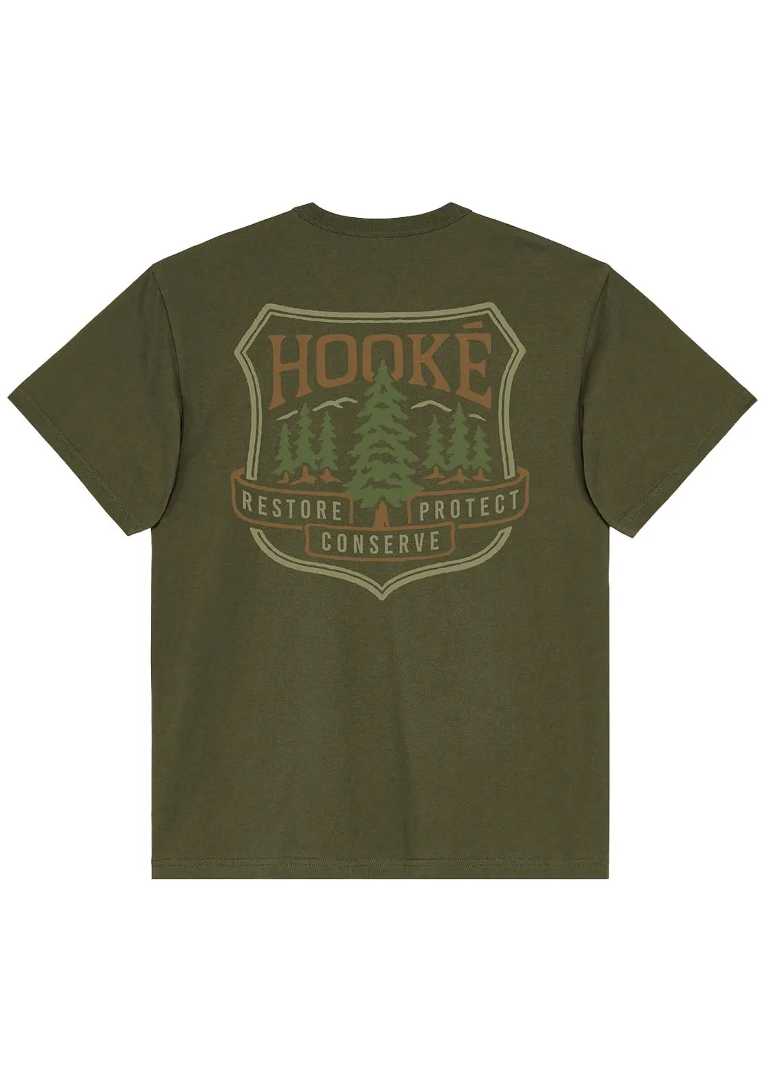 Hooké Men's Pine Trees T-Shirt sold by Prfo product image thumbnail 2
