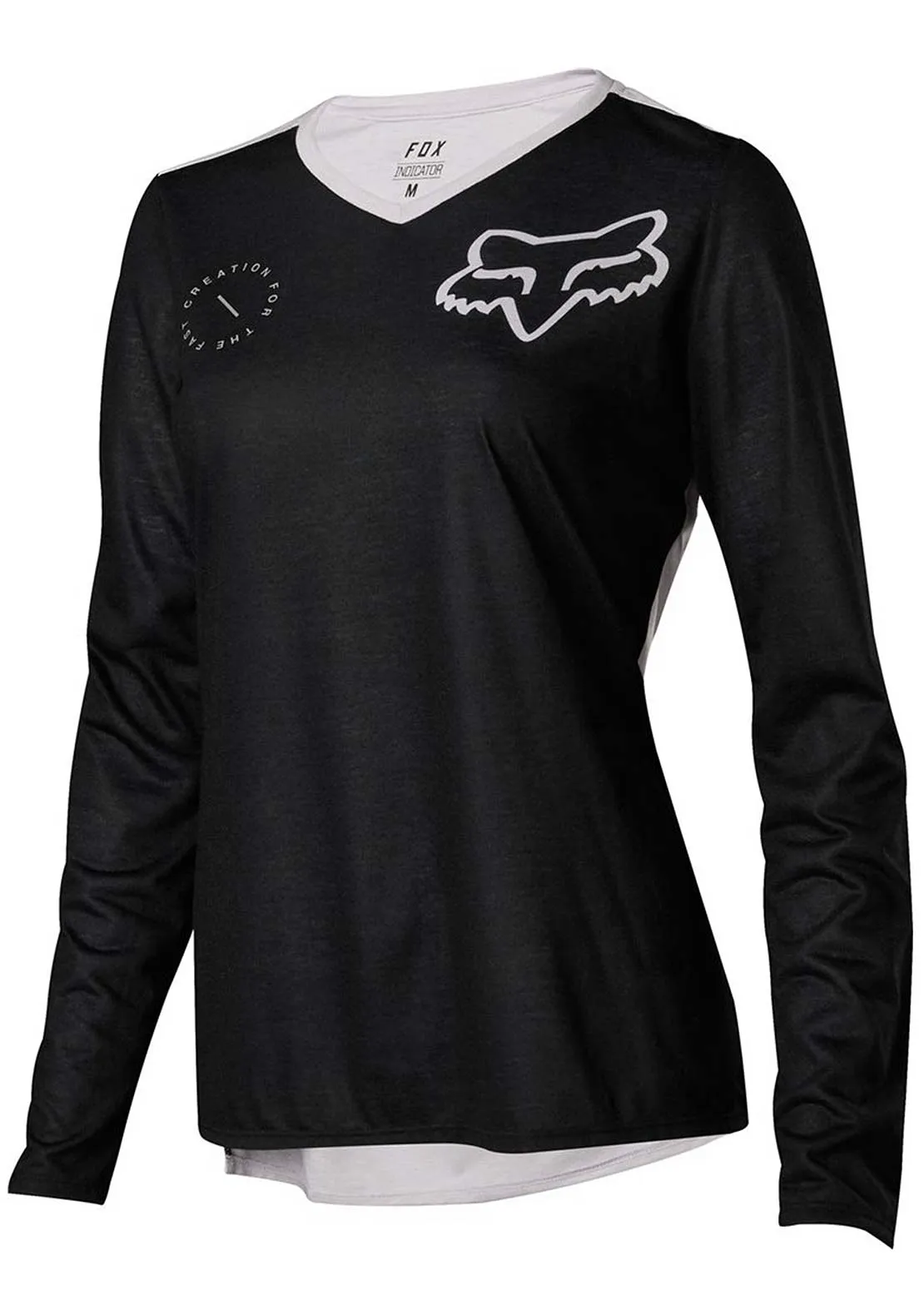 Fox Women's Indicator Asym Long Sleeve Bike Jersey sold by Prfo