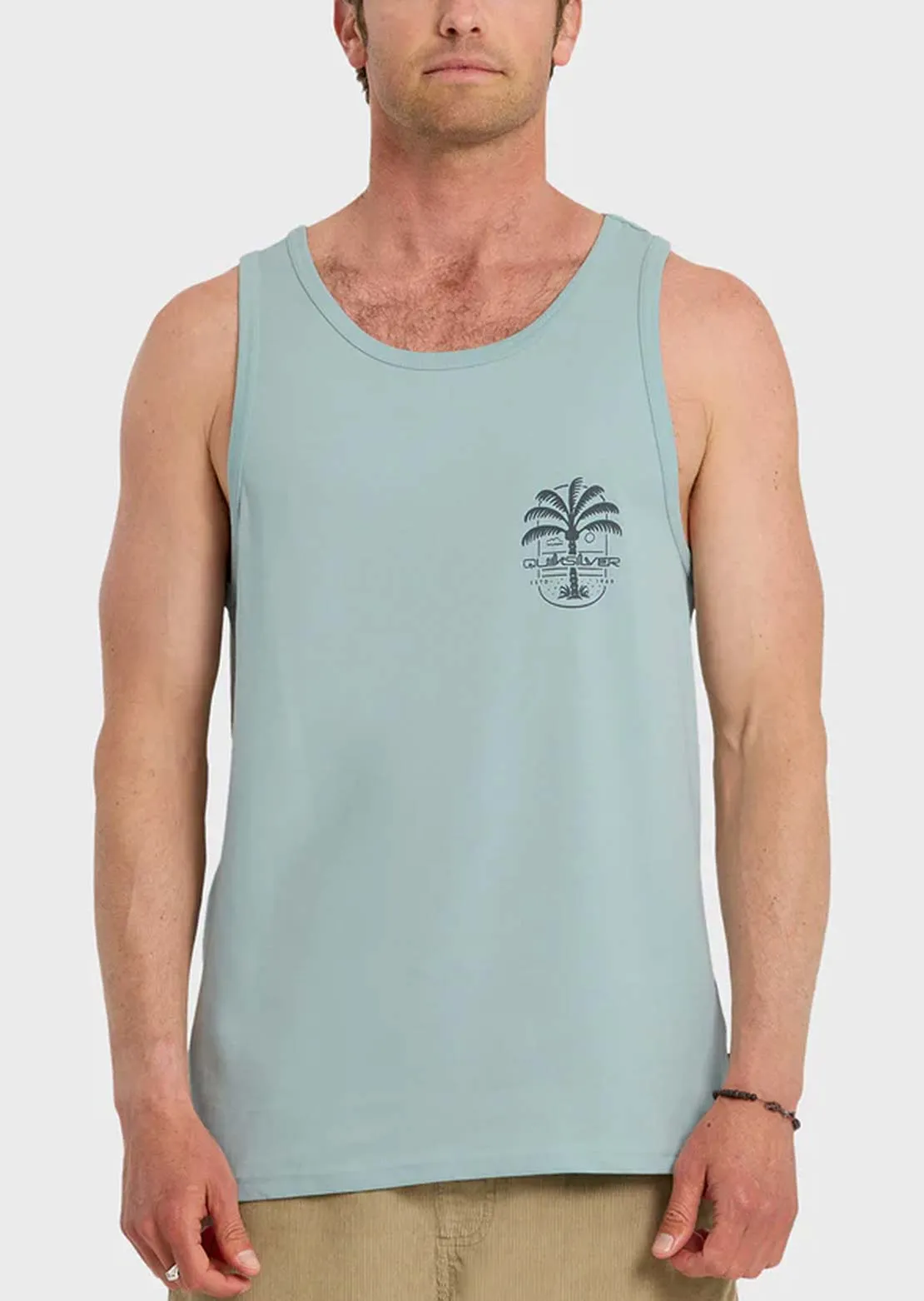 Quiksilver Men's Uno Palm Tank MT1 Tank Top sold by Prfo product image thumbnail 3