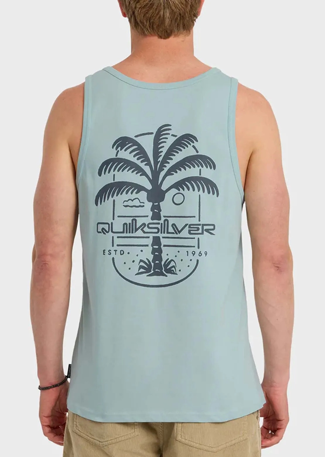 Quiksilver Men's Uno Palm Tank MT1 Tank Top sold by Prfo product image thumbnail 5