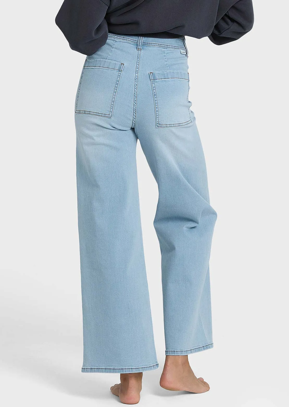 Billabong Women's Free Fall Indigo Denim Pants sold by Prfo product image thumbnail 3