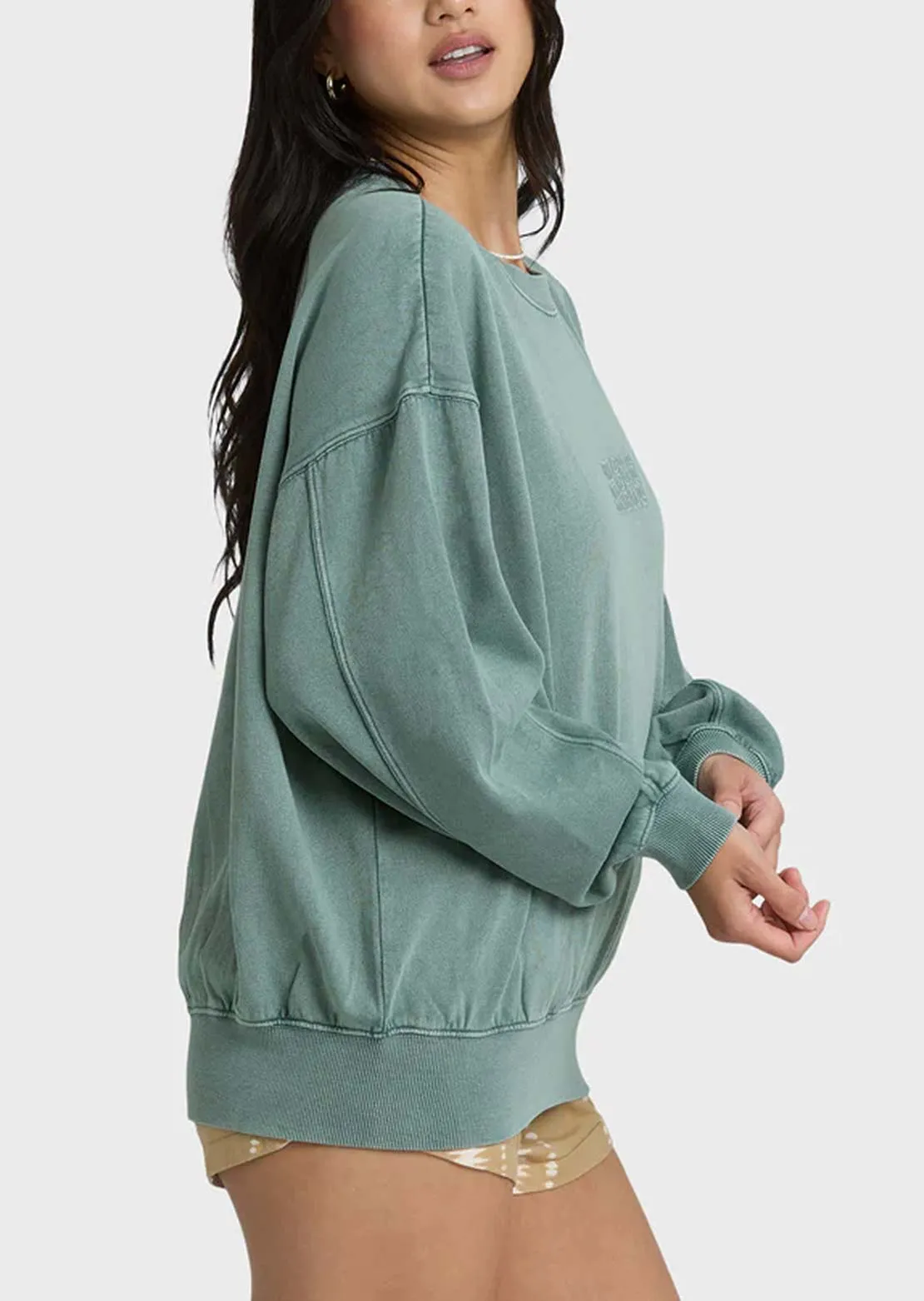 Billabong Women's Bleached Out Kendal Crew Fleece sold by Prfo product image thumbnail 2