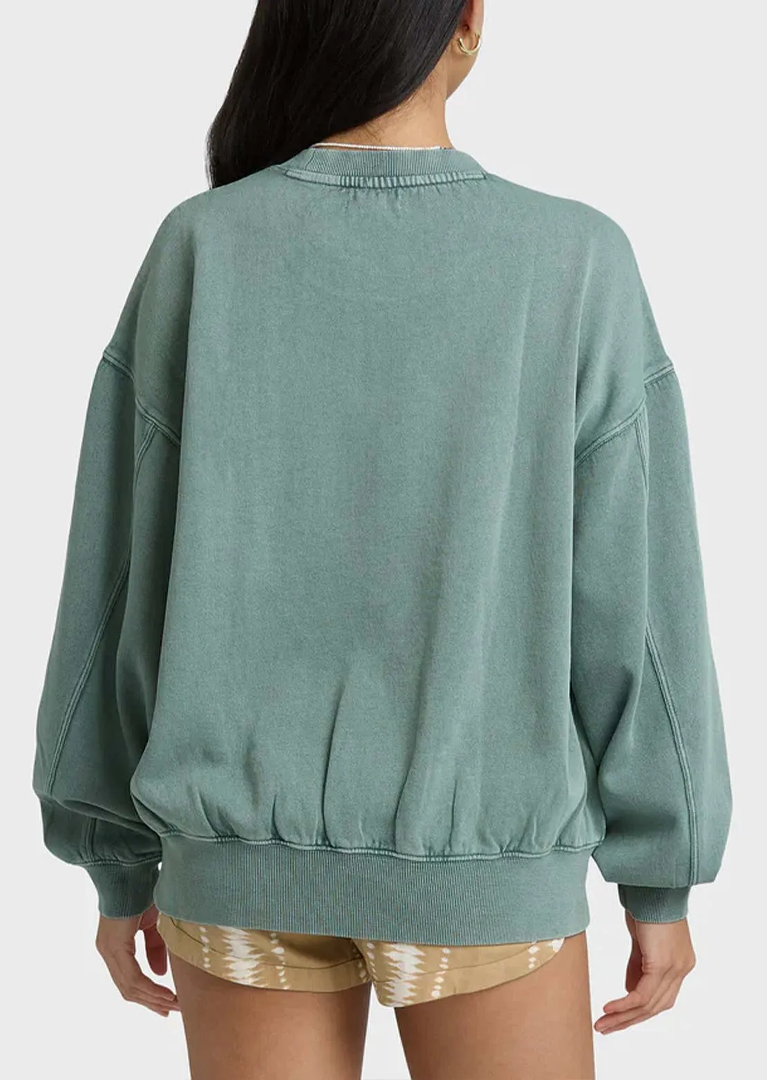 Billabong Women's Bleached Out Kendal Crew Fleece sold by Prfo product image thumbnail 3