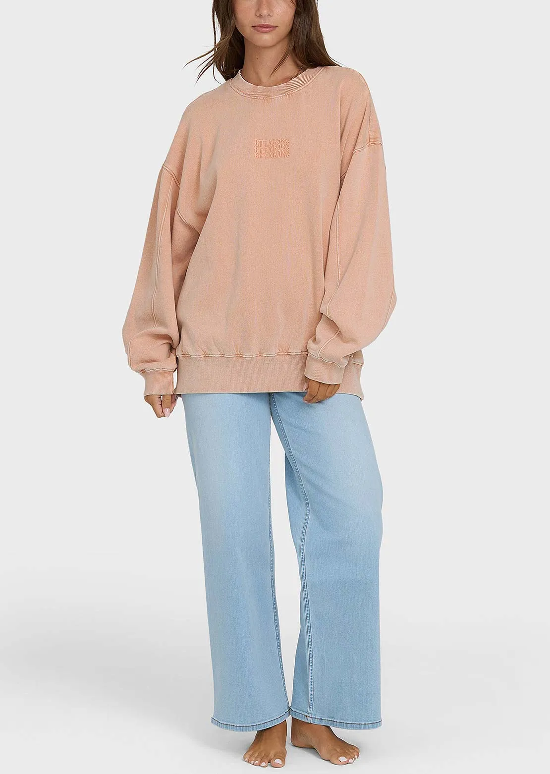 Billabong Women's Bleached Out Kendal Crew Fleece sold by Prfo product image thumbnail 3