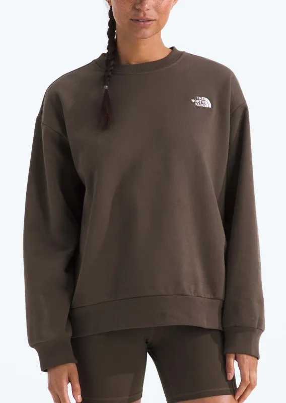 The North Face Women's Evolution Simple Dome Oversize Crewneck Sweatshirt made by The North Face