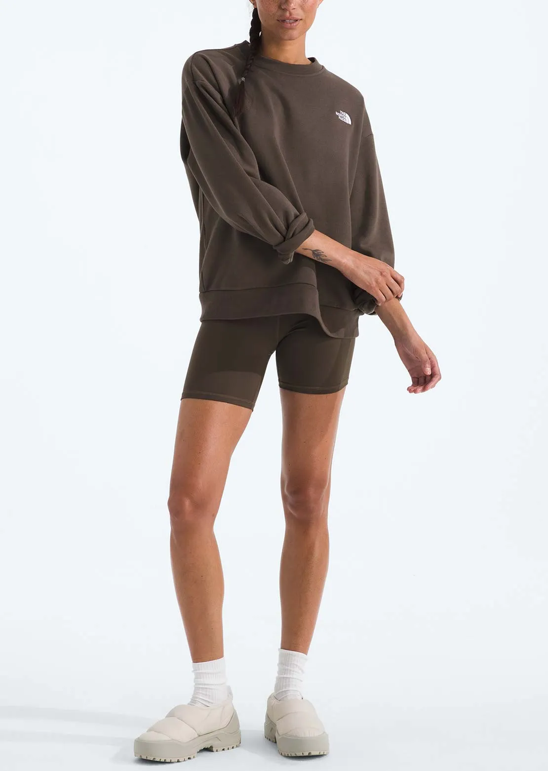 The North Face Women's Evolution Simple Dome Oversize Crewneck Sweatshirt sold by Prfo product image thumbnail 3