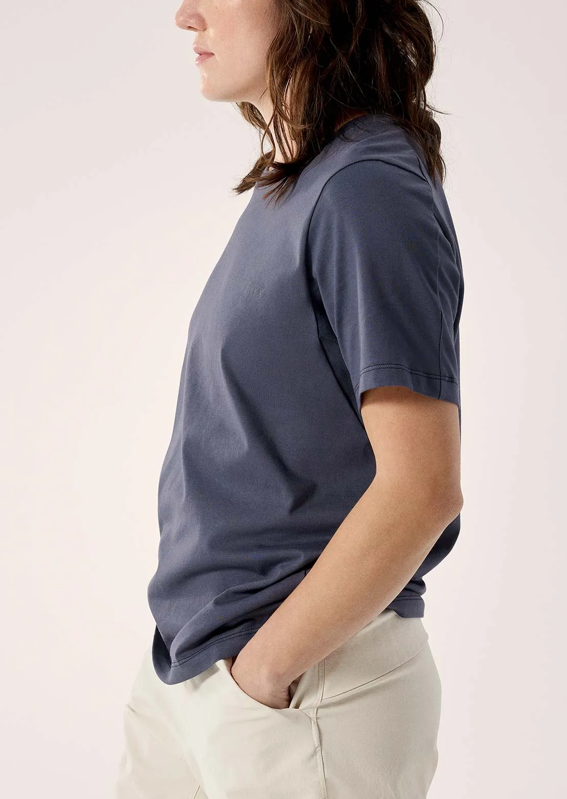 Arc'teryx Women's Kragg SL Cotton Emblem Crew T-Shirt sold by Prfo product image thumbnail 3