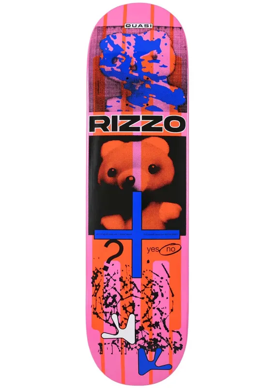 Quasi Unisex Rizzo Stuffie Skateboard Deck made by Prfo