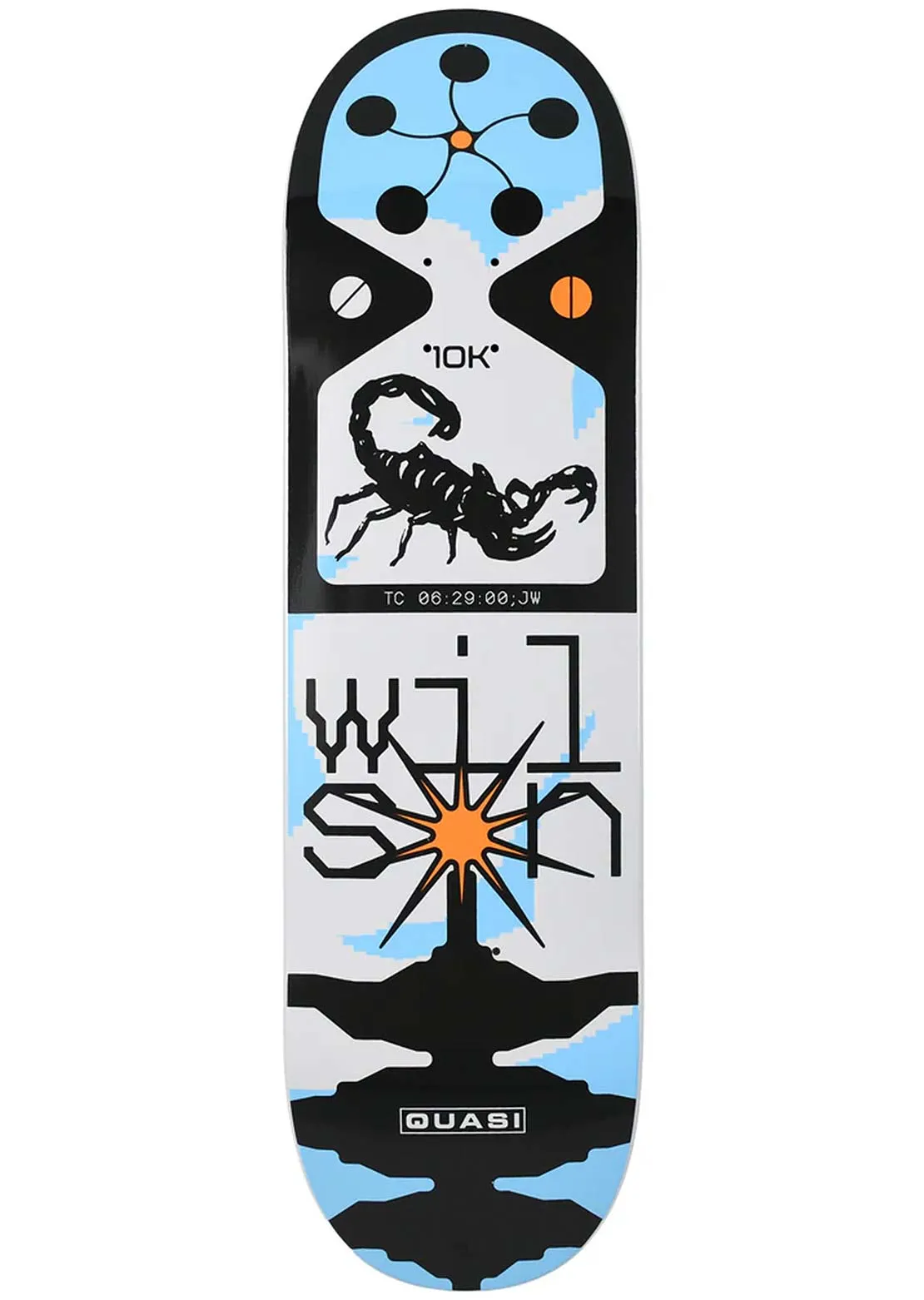Quasi Unisex Wilson Y2K Skateboard Deck sold by Prfo