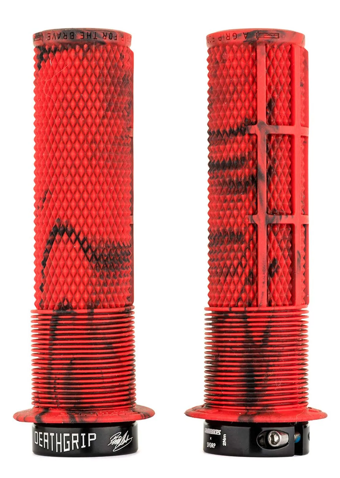 DMR Unisex DeathGrip Flanged Thick Mountain Bike Grip sold by Prfo