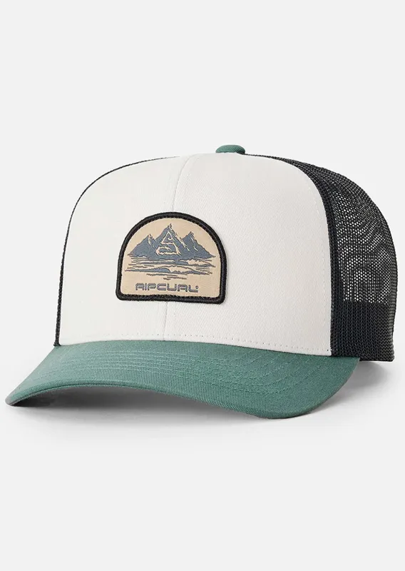 Rip Curl Men's Custom Curve Trucker Cap made by Ripcurl