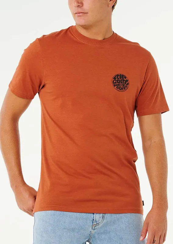 Rip Curl Men's Wettie Passage Icon T-Shirt made by Ripcurl