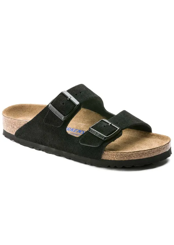 Birkenstock Unisex Arizona Soft Footbed Suede Narrow Sandals made by Prfo