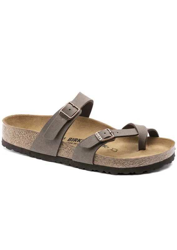 Birkenstock Women's Mayari Birkibuc Narrow Sandals made by Birkenstock
