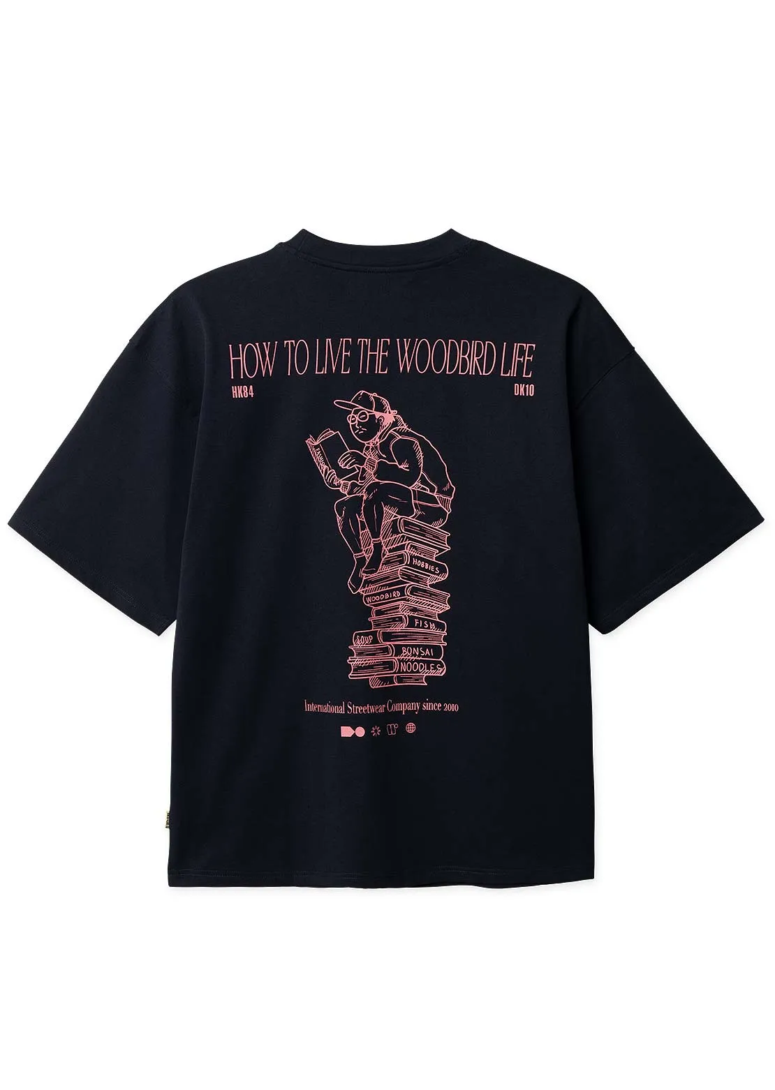 Woodbird Men's Beam Book T-Shirt sold by Prfo product image thumbnail 2