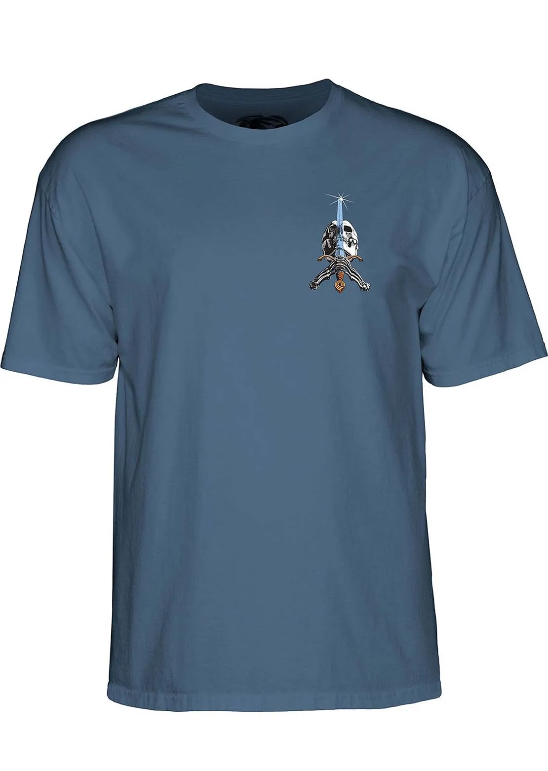 Powell-Peralta Unisex Skull & Sword T-Shirt sold by Prfo